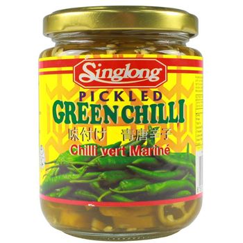 Sing Long Pickled Green Chilli 200g