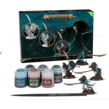 Warhammer Age Of Sigmar Nighthaunt + Paint Set