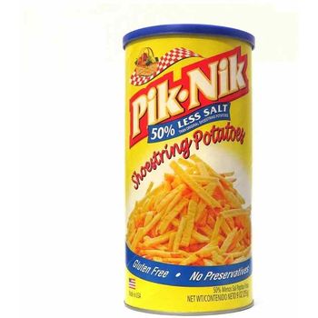 Pik-Nik Shoestring Potatoes 50% Less Salt 255g