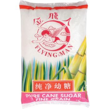 Flying Man Pure Cane Sugar Fine Grain 2kg