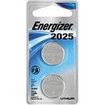 Energizer 2025 Batteries Lithium Cr2025 Battery 2 Count