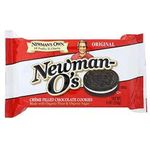 Newman's Own Organics Creme Filled Chocolate Cookies Vanilla 226g