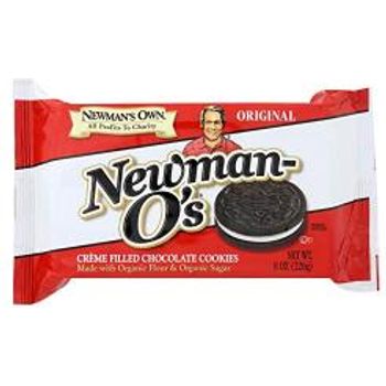 Newman's Own Organics Creme Filled Chocolate Cookies Vanilla 226g