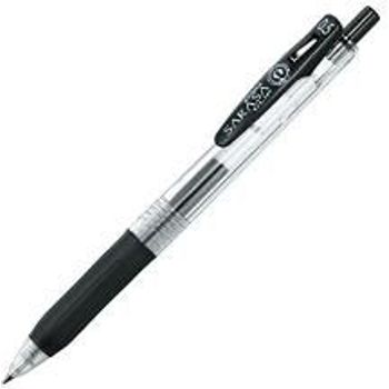 Zebra Sarasa Clip 0.5mm Gel Pen Black