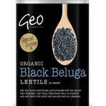 Geo Organics Organic Black Beluga Lentils 400g