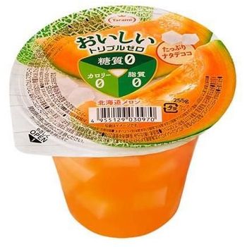 Tarami Jelly Triple Zero Hokkaido Melon 255g