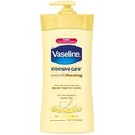 Vaseline Cb079001 Intensive Care Essential Healing Body Lotion Wvitamin E 600ml Pump Bottle