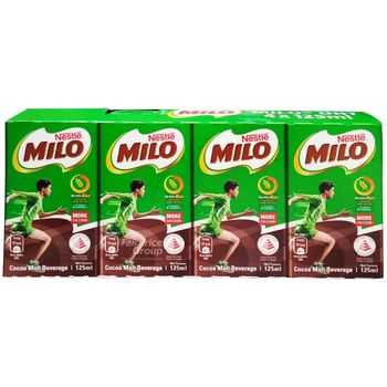 Nestle Milo Chocolate Malt Uht 4 x 125ml