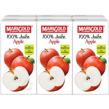 Marigold Juice Apple 6pcs 200ml