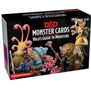 Wizards Of The Coasts D&D Spellbook Cards Volo's Guide To Monsters monster Cards D&D Accessory