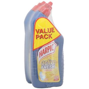 Harpic Active Fresh Lemon Zest 2pcs 500ml
