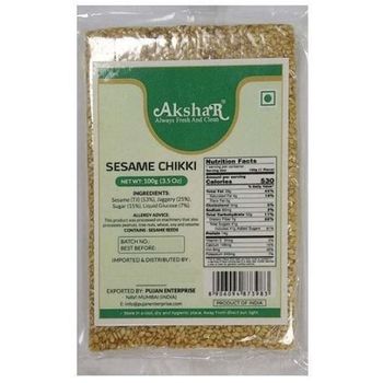 Akshar Seasame Chikki 100g