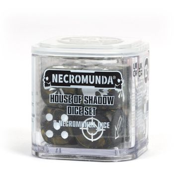 Games Workshop Necromunda: House of Shadow Dice Set