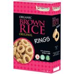 Yes Natural Organic Brown Rice Rings Original 40g