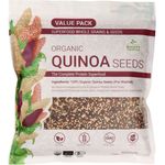 Natures Superfoods Organic Tricolor Quinoa Seeds 1kg