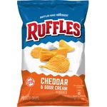 Ruffles Potato Chips Cheddar Sour Cream 180g