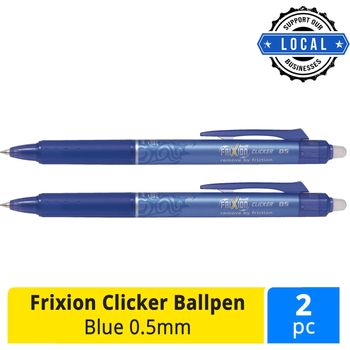 Pilot Blrtfr5 Frixion Clicker Ball Pen 05mm Blue