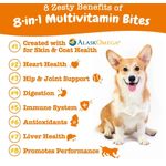 Zesty Paw 8-in-1 Multivitamin Bites Chicken Flavor (250 Soft Chews)