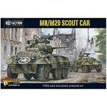 Warlord Games Bolt Action American M8 M20 Greyhound Scout Car 1 56 WWII Military Wargaming Plastic Model Kit