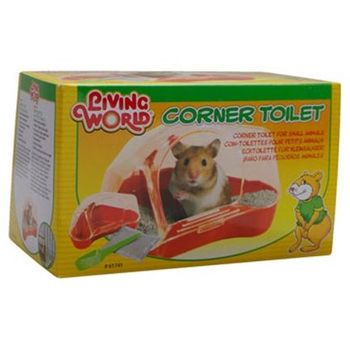 Living World Corner Toilet for Hamsters and Gerbils