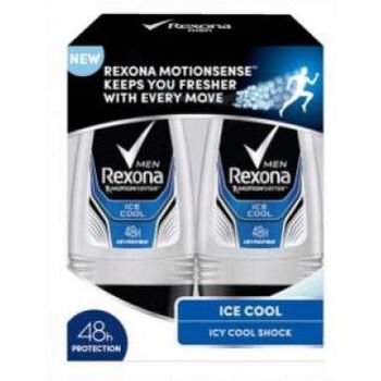 Rexona Men Ice Cool Deodorant Roll On Twin Pack 2pcs 50ml
