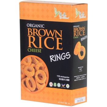 Yes Natural Organic Brown Rice Rings Cheese 40g