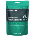 Freeze Dry Australia Beef And Sardine Balls Natural Treats For Cats And Dogs 100g