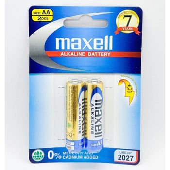 Maxell AA Batteries Alkaline 2pcs