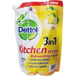 Dettol Dishwashing Liquid Fresh Lemon Lime 1L