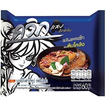 Wai Wai Quick Instant Noodles Tom Klong 60g x 5