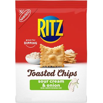 Ritz Toasted Chips Sour Cream and Onion 229g
