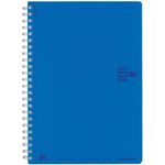 Kokuyo Soft Ring A5 Ruled Notebook Blue