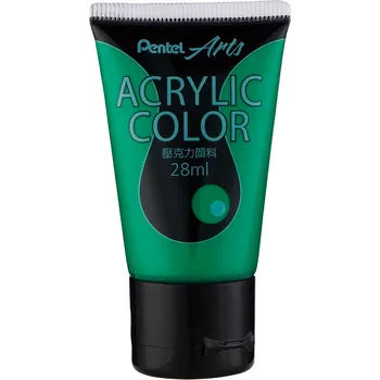 Pentel Acrylic Paint Middle Green 28ml