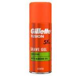 Gillette Fusion Sensitive With Almond Oil Shave Gel 75ml
