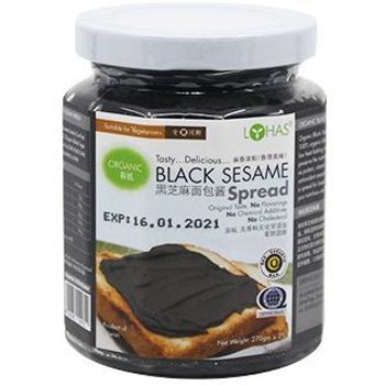 Lohas Organic Black Sesame Spread 270g