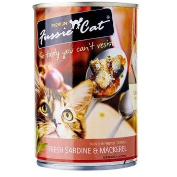 Fussie Cat Canned Food Sardine & Mackerel 400g