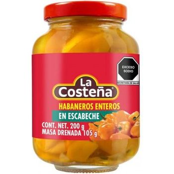 La Costena Habanero Pepers 200g