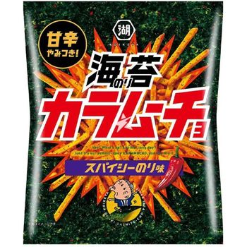 Koikeya Kara Mucho Potato Stick Spicy Seaweed Flavour 92g