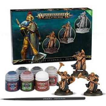Games Workshop Warhammer Age Of Sigmar Stormcast Eternals + Paint Set