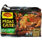 Maggi Pedas Giler Ayam Bakar 5 x 76g