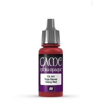Vallejo Game Extra Opaque: Heavy Red 17ml