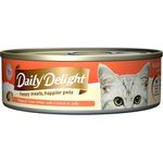 Daily Delight Jelly Skipjack Tuna with Carrot Can Cat Food 80g x 48