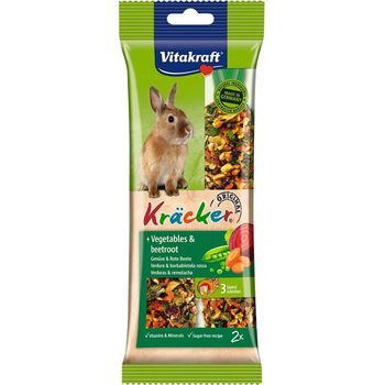 Vitakraft Kracker Vegetable Bars For Dwarf Rabbits Packet