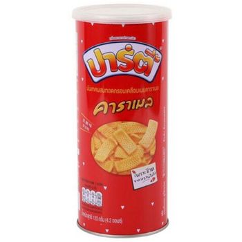 Party Fried Sweet Potato Chips Coated Butter Caramel 120g