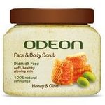 Odeon Face And Body Scrub Honey And Olive 300ml