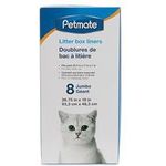 Petmate Jumbo Litter Pan Liners 8 Pack