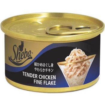 Sheba Cat Canned Food Tender Chicken Fine Flake 85g