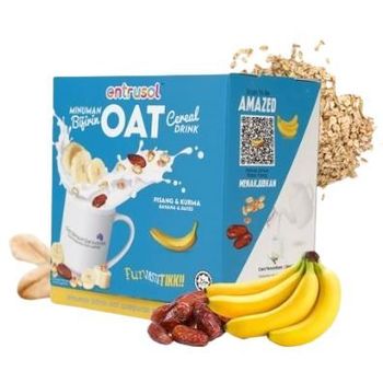 Entrusol Oat Cereal Drink Banana And Dates 300g