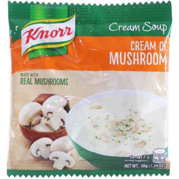 Knorr Regular Dry Soup Cream of Mushroom 38g