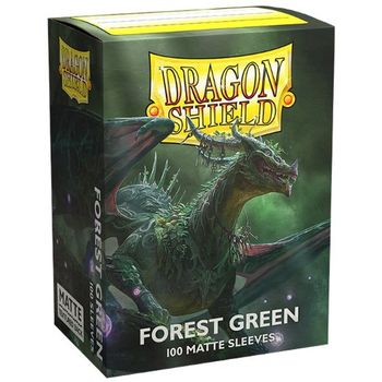 Arcane Tinmen Dragon Shield Forest Green Matte Card Sleeves 100pcs
